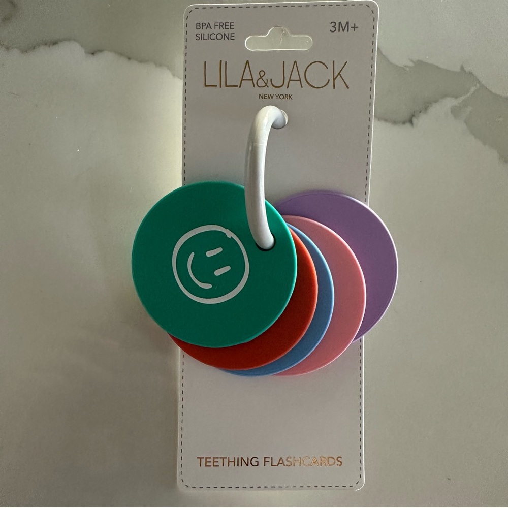 Baby Teething Emotions Flash Cards Ring NEW
